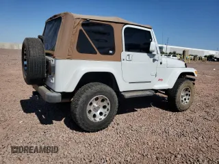 2003 Jeep Wrangler Sahara with VIN 1J4FA59S73P312279, listed as a Copart auction lot 60230445 with 151,886 mi miles and Clean title. Bid and sale history available at DreamBid. Image 3.