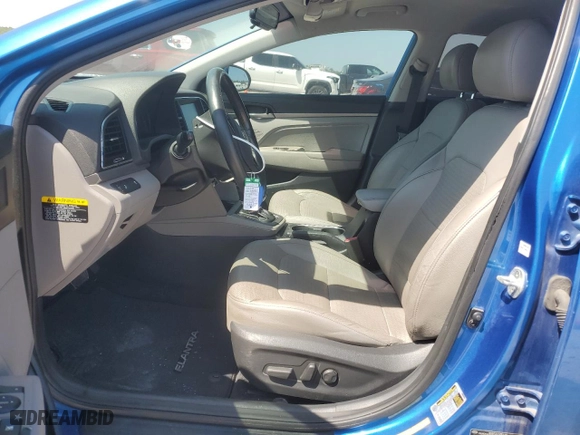 2017 Hyundai Elantra SE with VIN 5NPD84LF4HH057981, listed as a Copart auction lot 52259025 with 109,561 mi miles and Salvage Title. Bid and sale history available at carsss.com. Image 7.