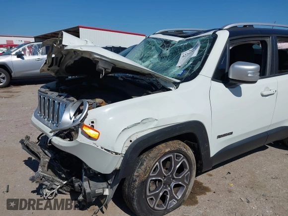 2017 Jeep Renegade Limited with VIN ZACCJADB8HPE98918, listed as a IAAI auction lot 42242652 with 138,389 mi miles and . Bid and sale history available at DreamBid. Image 6.
