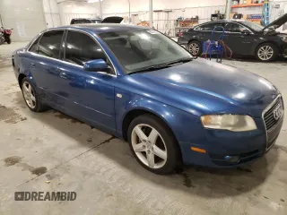 2005 Audi A4 2.0T with VIN WAUAF68E25A457803, listed as a Copart auction lot 80215234 with 141,017 mi miles and Clean Title. Bid and sale history available at carsss.com. Image 4.
