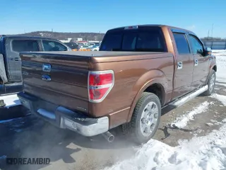 2011 Ford F-150 XL with VIN 1FTFW1CF9BFB11225, listed as a IAAI auction lot 41605076 with 157,862 mi miles. Bid and sale history available at carsss.com. Image 4.