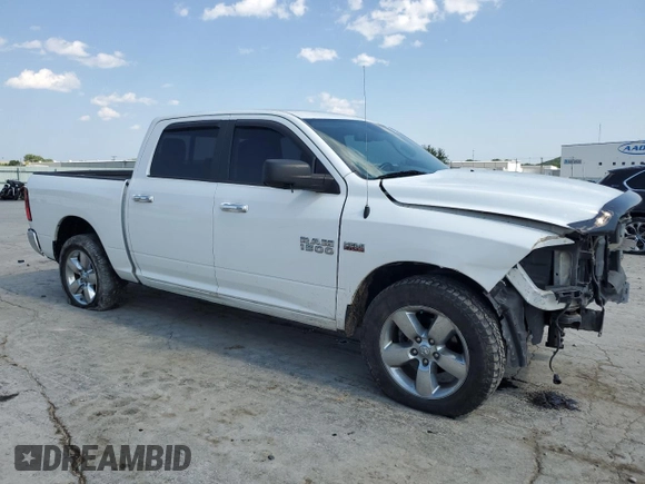 2016 Ram 1500 Big Horn with VIN 1C6RR7LT7GS235657, listed as a Copart auction lot 60222125 with 78,923 mi miles and Salvage title. Bid and sale history available at DreamBid. Image 4.
