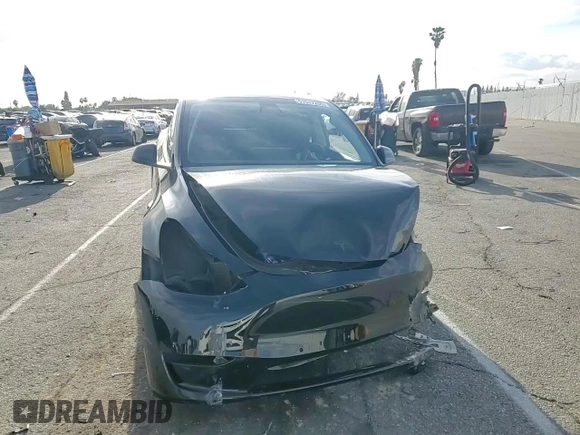 2022 Tesla Model Y Performance with VIN 7SAYGDEF9NF455508, listed as a Copart auction lot 51517205 with Not provided miles and Salvage title. Bid and sale history available at DreamBid. Image 11.