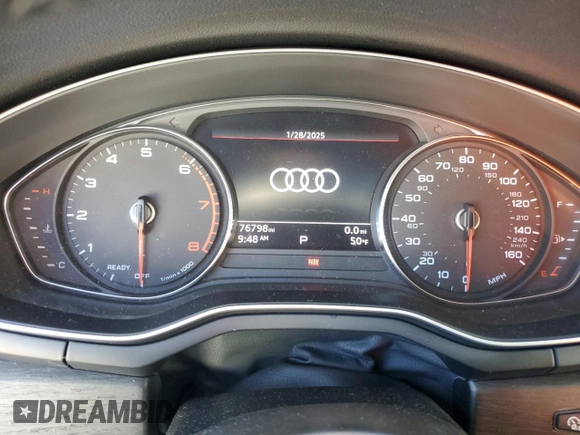 2022 Audi A5 Sportback S line Premium with VIN WAUDACF58NA009238, listed as a Copart auction lot 42725495 with 76,798 mi miles and Salvage Title. Bid and sale history available at carsss.com. Image 9.