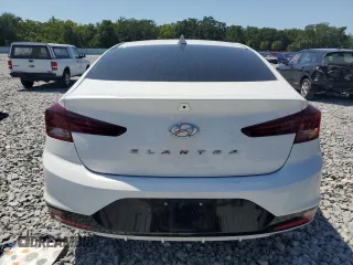 2020 Hyundai Elantra SEL with VIN 5NPD84LF0LH565065, listed as a Copart auction lot 52923165 with 81,485 mi miles and Non Repairable. Bid and sale history available at DreamBid. Image 6.
