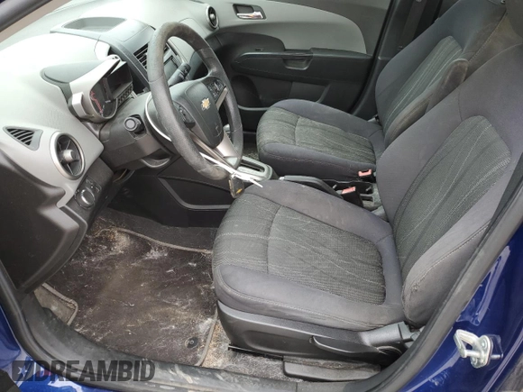 2013 Chevrolet Sonic LT with VIN 1G1JC5SH4D4204450, listed as a Copart auction lot 55173345 with 135,604 mi miles and Clean Title. Bid and sale history available at DreamBid. Image 7.