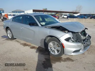 2023 Dodge Charger SXT with VIN 2C3CDXBG4PH608053, listed as a IAAI auction lot 41836734 with 19,079 mi miles. Bid and sale history available at carsss.com. Image 1.