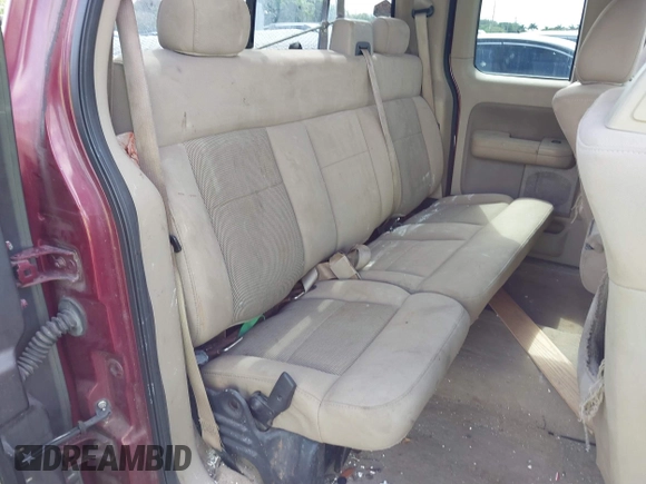 2005 Ford F-150 XLT with VIN 1FTPX02575KD61062, listed as a IAAI auction lot 41652446 with 1 mi miles. Bid and sale history available at carsss.com. Image 8.