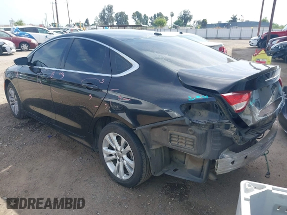 2015 Chrysler 200 Limited with VIN 1C3CCCAB1FN726147, listed as a IAAI auction lot 42105346 with 140,538 mi miles and . Bid and sale history available at DreamBid. Image 3.