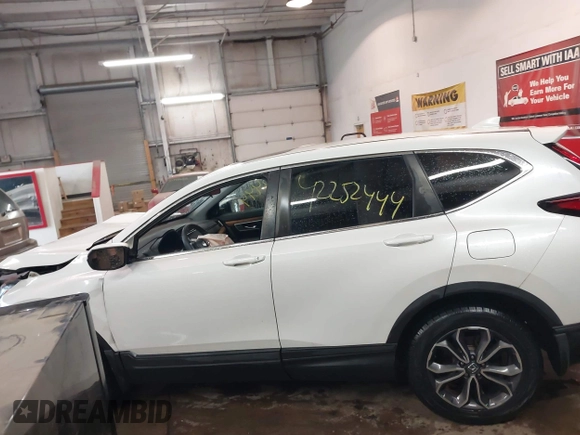 2020 Honda CR-V EX with VIN 5J6RW1H54LL012869, listed as a IAAI auction lot 42252444 with 78,618 mi miles and . Bid and sale history available at DreamBid. Image 14.