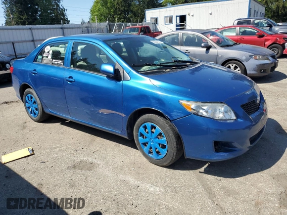 2009 Toyota Corolla with VIN JTDBL40E199025372, listed as a Copart auction lot 55304535 with 90,908 mi miles and Clean Title. Bid and sale history available at carsss.com. Image 4.
