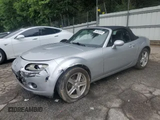 2008 Mazda MX-5 Miata Special Edition with VIN JM1NC25F380139489, listed as a Copart auction lot 59255245 with 71,420 mi miles and Salvage title. Bid and sale history available at DreamBid. Image 1.