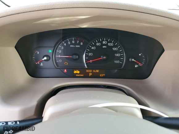 2005 Cadillac STS with VIN 1G6DC67A350122632, listed as a Copart auction lot 43354325 with 80,693 mi miles and Salvage Title. Bid and sale history available at carsss.com. Image 9.