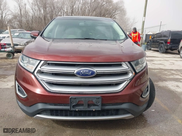 2016 Ford Edge SEL with VIN 2FMPK4J81GBB48165, listed as a IAAI auction lot 41801653 with 127,811 mi miles. Bid and sale history available at carsss.com. Image 12.