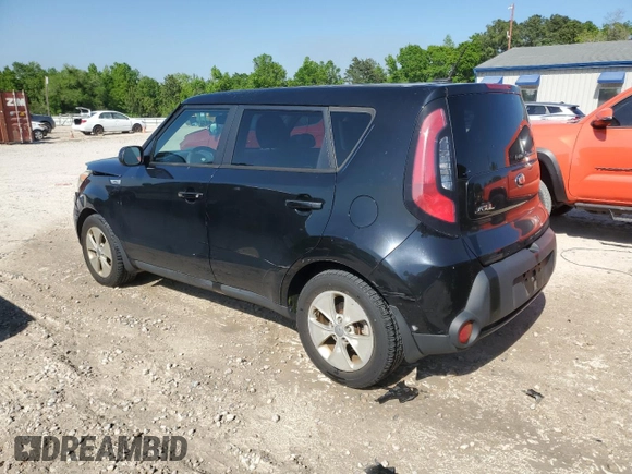2015 Kia Soul with VIN KNDJN2A25F7166130, listed as a Copart auction lot 53362975 with 103,792 mi miles and Salvage Title. Bid and sale history available at DreamBid. Image 2.