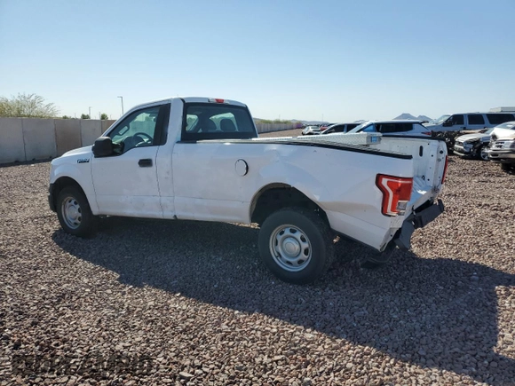 2015 Ford F-150 XL with VIN 1FTMF1C89FKD69802, listed as a Copart auction lot 47600995 with 107,896 mi miles and Salvage title. Bid and sale history available at DreamBid. Image 2.