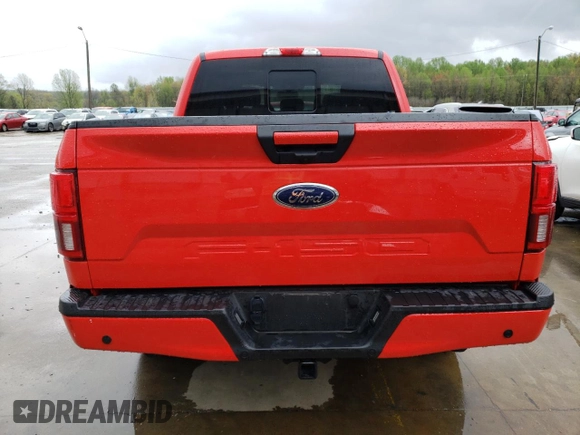2018 Ford F-150 XL with VIN 1FTEW1EP5JKF52051, listed as a Copart auction lot 50352514 with 57,032 mi miles and Clean Title. Bid and sale history available at carsss.com. Image 6.