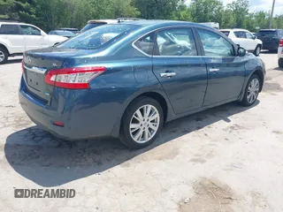 2014 Nissan Sentra SV with VIN 3N1AB7AP4EY324071, listed as a IAAI auction lot 42592981 with 45,921 mi miles and . Bid and sale history available at DreamBid. Image 4.