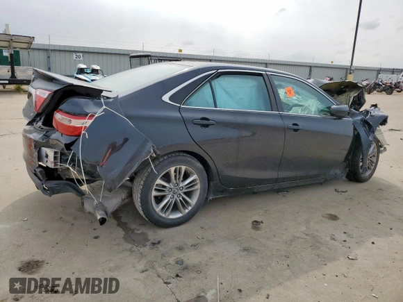 2017 Toyota Camry XLE with VIN 4T1BF1FK2HU348386, listed as a Copart auction lot 57818485 with Not provided miles and Non repairable. Bid and sale history available at DreamBid. Image 3.