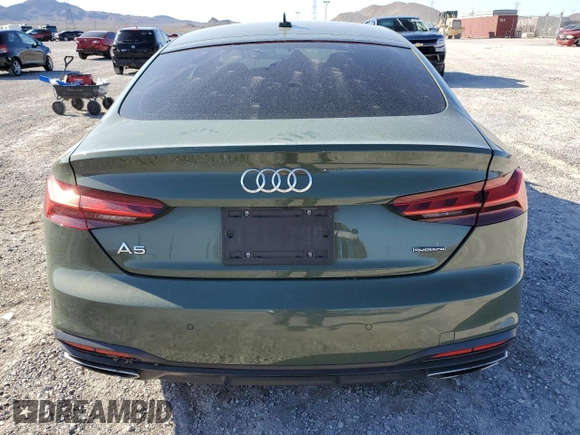 2020 Audi A5 Sportback Premium Plus with VIN WAUCNCF51LA014732, listed as a Copart auction lot 45101783 with 47,636 mi miles. Bid and sale history available at carsss.com. Image 6.