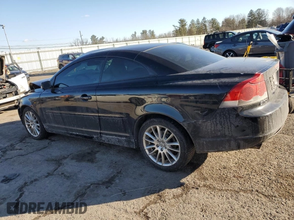 2007 Volvo C70 with VIN YV1MC68207J015632, listed as a Copart auction lot 88679475 with 205,517 mi miles and Salvage Title. Bid and sale history available at carsss.com. Image 2.