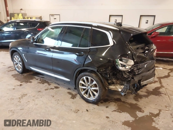 2019 BMW X3 xDrive30i with VIN 5UXTR9C51KLE15877, listed as a IAAI auction lot 41941309 with Not Provided miles and . Bid and sale history available at DreamBid. Image 3.