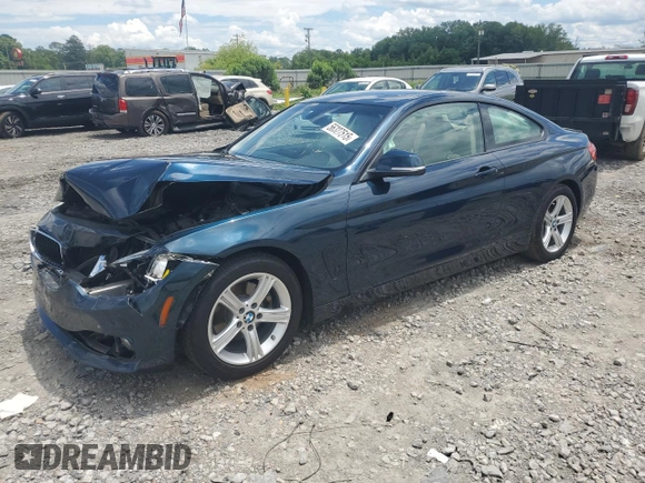 2015 BMW 4 Series 428i z VIN WBA3N3C5XFK232705, wystawiony jako Copart lot #56327515 z przebiegiem 102 089 mil mil oraz Szkoda całkowita • Salvage title. Historia ofert i sprzedaży dostępna na DreamBid. Obrazek 1.