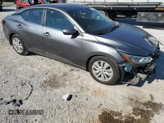 2020 Nissan Sentra S with VIN 3N1AB8BV3LY216170, listed as a Copart auction lot 50326175 with 49,836 mi miles and Salvage Title. Bid and sale history available at DreamBid. Image 4.