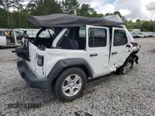 2023 Jeep Wrangler Willys with VIN 1C4HJXDN6PW529670, listed as a Copart auction lot 59550535 with 48,670 mi miles and Salvage title. Bid and sale history available at DreamBid. Image 3.