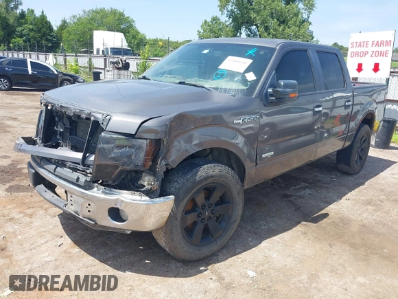 2012 Ford F-150 XL with VIN 1FTFW1ET4CKE34464, listed as a IAAI auction lot 42483610 with 235,312 mi miles and . Bid and sale history available at DreamBid. Image 2.