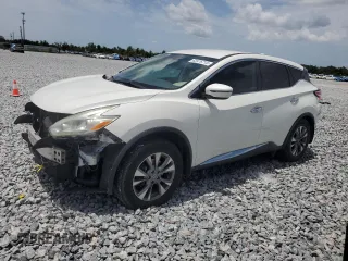 2016 Nissan Murano Platinum with VIN 5N1AZ2MG5GN162583, listed as a Copart auction lot 62476715 with 127,561 mi miles and Salvage title. Bid and sale history available at DreamBid. Image 1.