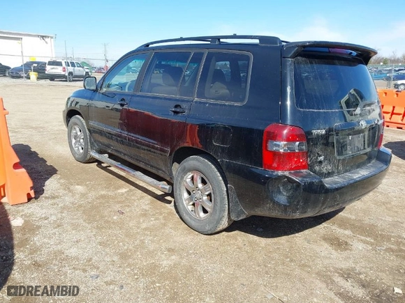 2005 Toyota Highlander with VIN JTEDP21A450079160, listed as a IAAI auction lot 41864860 with 209,119 mi miles. Bid and sale history available at carsss.com. Image 3.