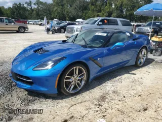 2015 Chevrolet Corvette Z51 2LT with VIN 1G1YK2D75F5116590, listed as a Copart auction lot 75711854 with 0 mi miles and Non Repairable. Bid and sale history available at carsss.com. Image 1.