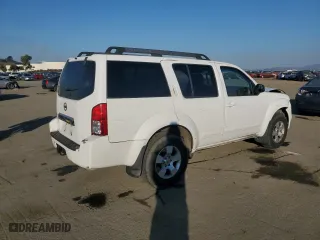 2007 Nissan Pathfinder S with VIN 5N1AR18U17C619038, listed as a Copart auction lot 88692135 with 219,018 mi miles and Salvage Title. Bid and sale history available at carsss.com. Image 3.