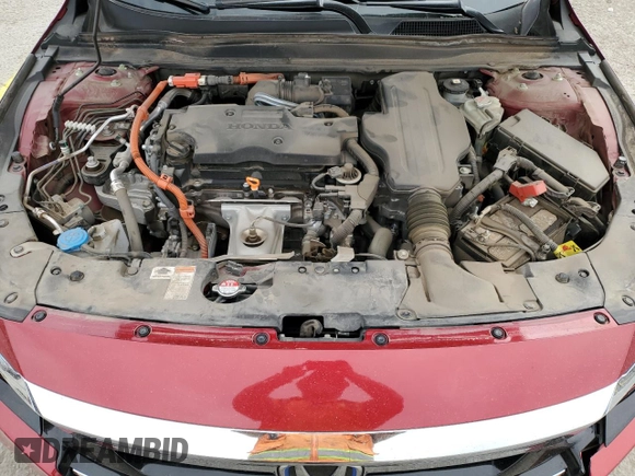 2022 Honda Accord EX-L with VIN 1HGCV3F50NA007181, listed as a Copart auction lot 50923265 with 79,522 mi miles and Salvage title. Bid and sale history available at DreamBid. Image 11.