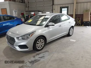 2019 Hyundai Accent SE with VIN 3KPC24A39KE077354, listed as a IAAI auction lot 42592785 with 190,521 mi miles and . Bid and sale history available at DreamBid. Image 2.