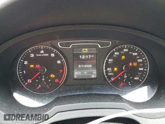 2015 Audi Q3 Prestige with VIN WA1GFCFS4FR013713, listed as a Copart auction lot 56040365 with 68,213 mi miles and Clean title. Bid and sale history available at DreamBid. Image 9.