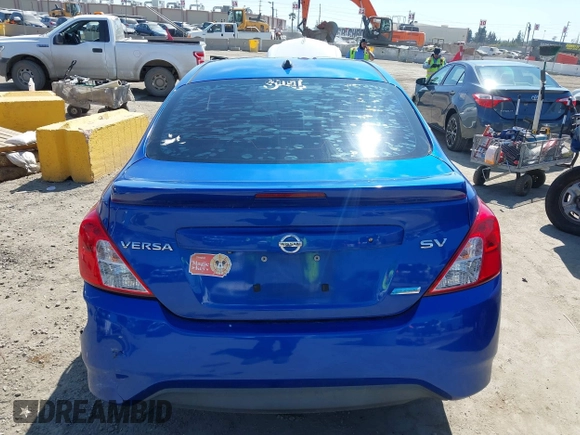 2015 Nissan Versa SV with VIN 3N1CN7AP4FL951822, listed as a IAAI auction lot 41842071 with 202,107 mi miles. Bid and sale history available at carsss.com. Image 15.