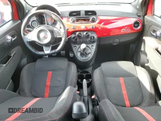 2012 FIAT 500 Abarth z VIN 3C3CFFFH8CT337233, wystawiony jako Copart lot #47214625 z przebiegiem 93 106 mil mil oraz Szkody całkowita. Historia ofert i sprzedaży dostępna na DreamBid. Obrazek 8.