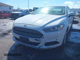 2015 Ford Fusion S with VIN 1FA6P0G79F5116338, listed as a IAAI auction lot 41755743 with 290,698 mi miles. Bid and sale history available at carsss.com. Image 6.