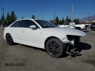 2017 Audi A4 Season of Audi ultra Premium with VIN WAUKMAF48HN042473, listed as a Copart auction lot 81180014 with 100,857 mi miles and Salvage Title. Bid and sale history available at carsss.com. Image 4.