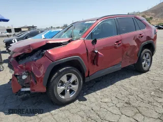 2023 Toyota RAV4 XLE with VIN 2T3W1RFV4PW267940, listed as a Copart auction lot 61827935 with 63,356 mi miles and Salvage title. Bid and sale history available at DreamBid. Image 1.