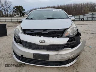 2016 Kia Rio LX with VIN KNADM4A34G6544141, listed as a Copart auction lot 49253735 with 109,885 mi miles and Salvage Title. Bid and sale history available at carsss.com. Image 5.