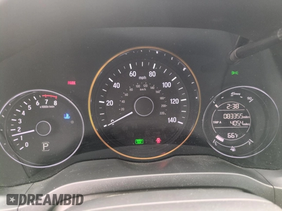 2017 Honda HR-V EX with VIN 3CZRU5H52HM718273, listed as a Copart auction lot 50614125 with 83,355 mi miles and Salvage Title. Bid and sale history available at carsss.com. Image 9.