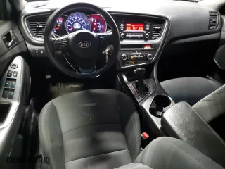 2015 Kia Optima LX with VIN KNAGM4A71F5586383, listed as a Copart auction lot 50509045 with 120,573 mi miles and Salvage Title. Bid and sale history available at carsss.com. Image 8.