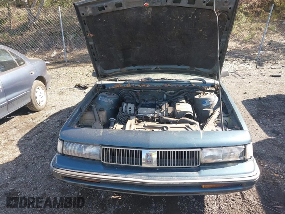 1993 Oldsmobile Cutlass Ciera S with VIN 1G3AG55N5P6317040, listed as a IAAI auction lot 41777055 with 208,984 mi miles and . Bid and sale history available at DreamBid. Image 10.