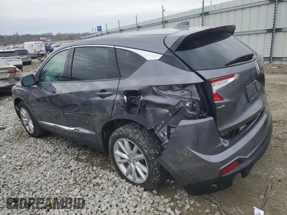 2020 Acura RDX with VIN 5J8TC1H30LL010900, listed as a Copart auction lot 80543154 with 39,572 mi miles and Salvage title. Bid and sale history available at DreamBid. Image 2.