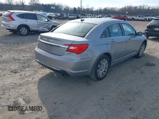 2014 Chrysler 200 LX with VIN 1C3CCBAB9EN204844, listed as a IAAI auction lot 41002852 with 143,439 mi miles. Bid and sale history available at carsss.com. Image 4.