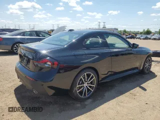 2024 BMW 2 Series 230i xDrive with VIN 3MW33CM0XR8E60430, listed as a Copart auction lot 62824715 with 8,308 mi miles and Salvage title. Bid and sale history available at DreamBid. Image 3.
