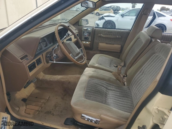 1986 Oldsmobile Cutlass Ciera Brougham with VIN 1G3AM19W1GD373914, listed as a Copart auction lot 45536785 with NaN miles and Salvage Title. Bid and sale history available at carsss.com. Image 7.